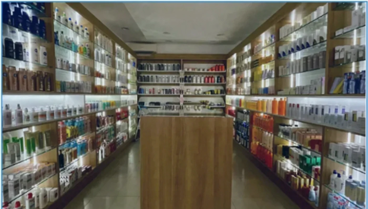 Glowsphere Beauty store interior in Utako, Abuja